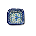 604 Bunzlau vierkant schaaltje 8 x 8 cm 1426X 604 Kleine vierkante schaaltjes 8 x 8 cm